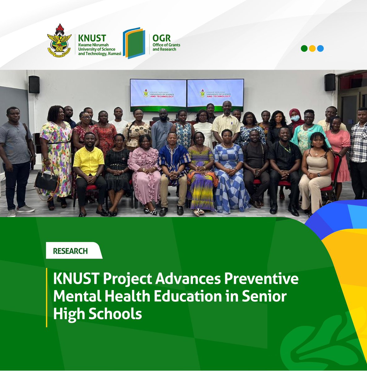 KNUST Office of Grants and Research tweet media