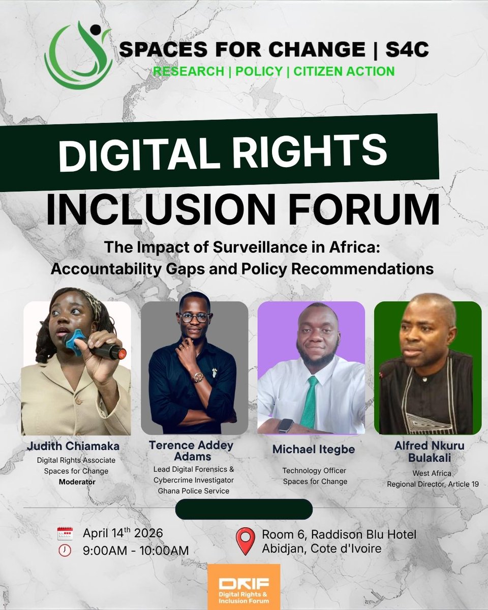 Spaces for Change tweet media