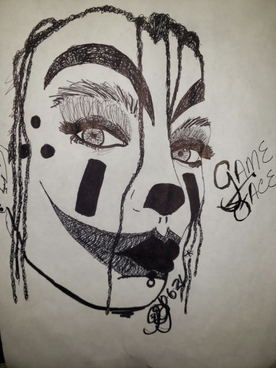RevAllForNaut's tweet photo. Art of the Day! "Gameface". Buy at: https://t.co/fKYFQtI2rf https://t.co/UyUN6p0TFi