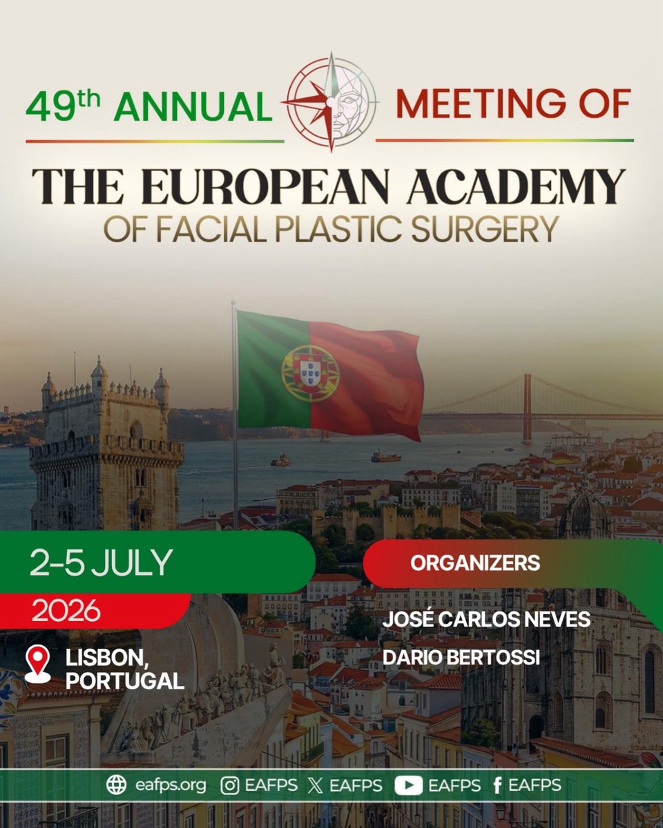 The European Academy of Facial Plastic Surgery tweet media