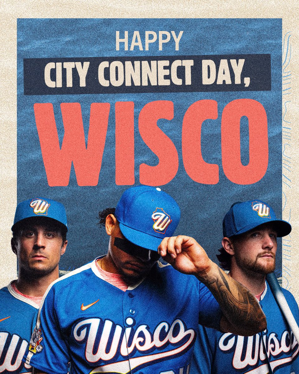 Brewers's tweet image. Get ready, Wisco