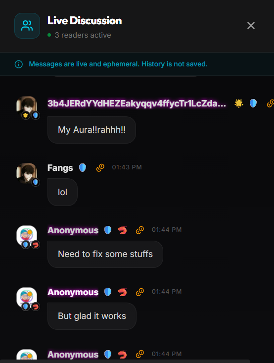 LaunchedOnToon's tweet photo. Now you can chat with anyone currently reading the same comic as you! Use this as an opportunity to showcase all the cosmetics, emojis, and sticker packs you’ve acquired https://t.co/n9jZUvBTgh