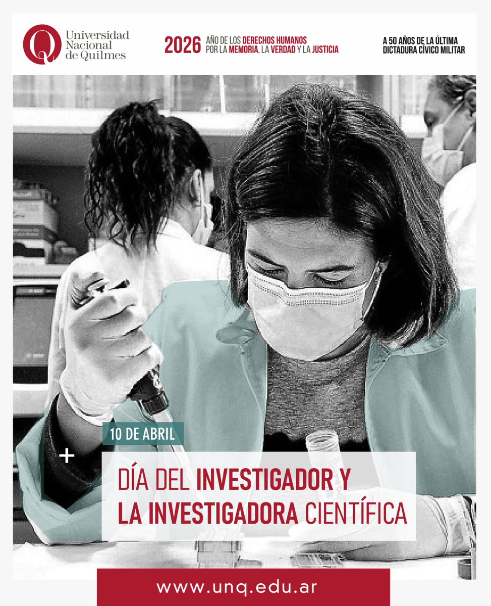 Hoy, 10 de abril, conmemoramos el Día de la Investigadora y el Investigador Científico en honor al nacimiento del Dr. Bernardo Houssay, primer Nobel de Ciencias en Latinoamérica. 🇦🇷