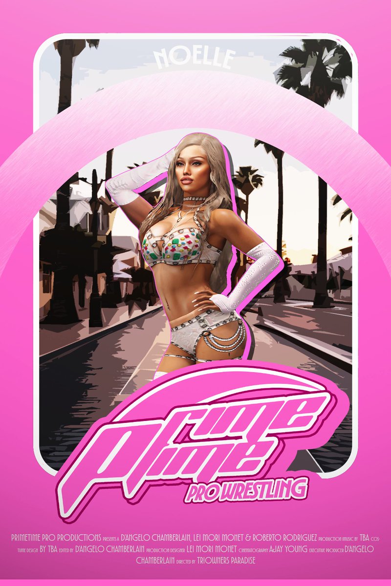 PrimeTimePro2K's tweet photo. 🎥 CASTING CALL! 🎥
“THE DEMONETTE ROYALE” Celine Giselle,
“THE LEADING STAR” JSM,
“THE ANTISTAR” Ty Matthews &
“THE ORIGINAL DIVA” Noelle
have all joined the set of PRIMETIME PRO!
(#WWE2K25 #WWE2K26 #HLR #CAW #PRIMETIMEPRO) https://t.co/5NX2q2lkQi