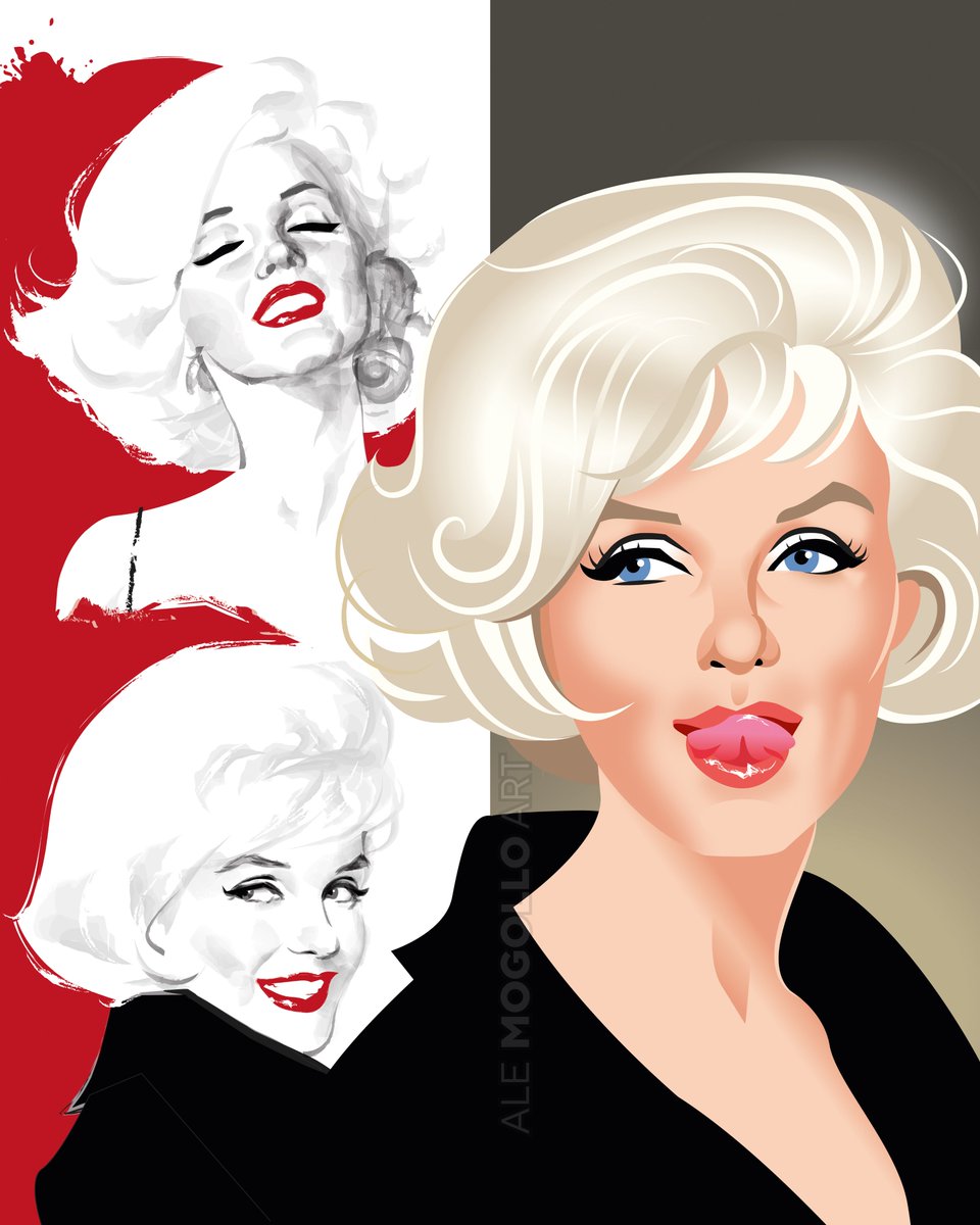 alemogolloart's tweet image. On this day, April 10, 1962, a radiant Marilyn Monroe filmed the hair and makeup tests for Something’s Got to Give. She was playful, in high spirits, and looked more stunning than ever—arguably at her very best. Sadly, the film would remain unfinished.
#MarilynMonroe #TCMParty