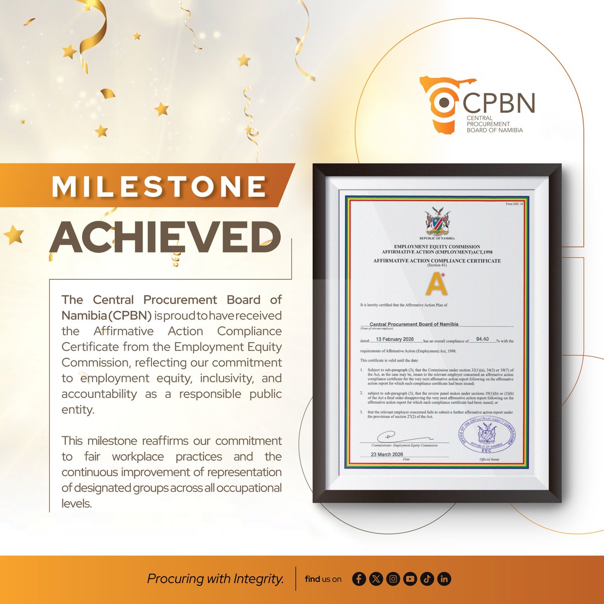 CentralProcurementBoardNamibia tweet media