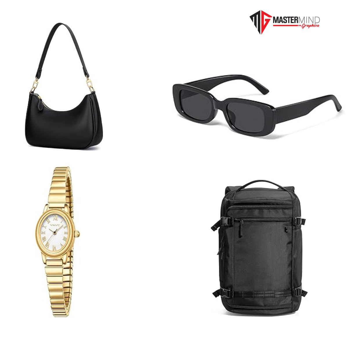 mmgraphics2020's tweet image. From a handbag to sunglasses, a watch to a backpack,
every product you see here has one thing in common:

Clean, precise, high-converting visuals.

#ecommerce #productphotography #retouching #clippingpath #imageediting #photoshop #fashionbrand #jewelrybusiness #productdesign