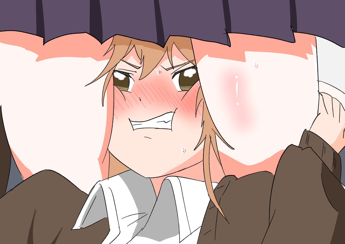 ふにゅううう…！
#100カノファンアート 
#院田唐音