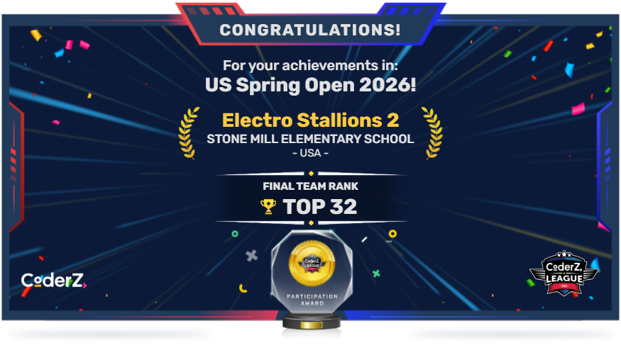 Stallions415's tweet photo. 🎮🔥 ELECTRO STALLIONS SHOW OUT! 🔥🎮

Out of about 40 schools in the CoderZ League, we placed 18th &amp; 32nd! 💪

ONLY school in DeKalb County competing—let’s go!! 🚀🏆

#HorizonStrong #DCSD #Esports #CoderZ
@DekalbSchools @wrightway99 @DCSDHorizon @DCSDSTEM https://t.co/xJJlSNqyhp