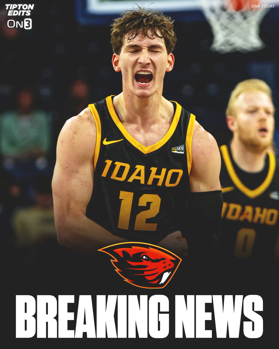 Idaho transfer forward Jackson Rasmussen, the Big Sky Freshman of the Year, has committed to Oregon State, agent Ethan Coury of EZ Sports Group told <a href="/On3/">On3</a>.

The 6-7 freshman averaged 13.6 points and 4.7 rebounds per game this season. Was also Big Sky All-Tournament Team.