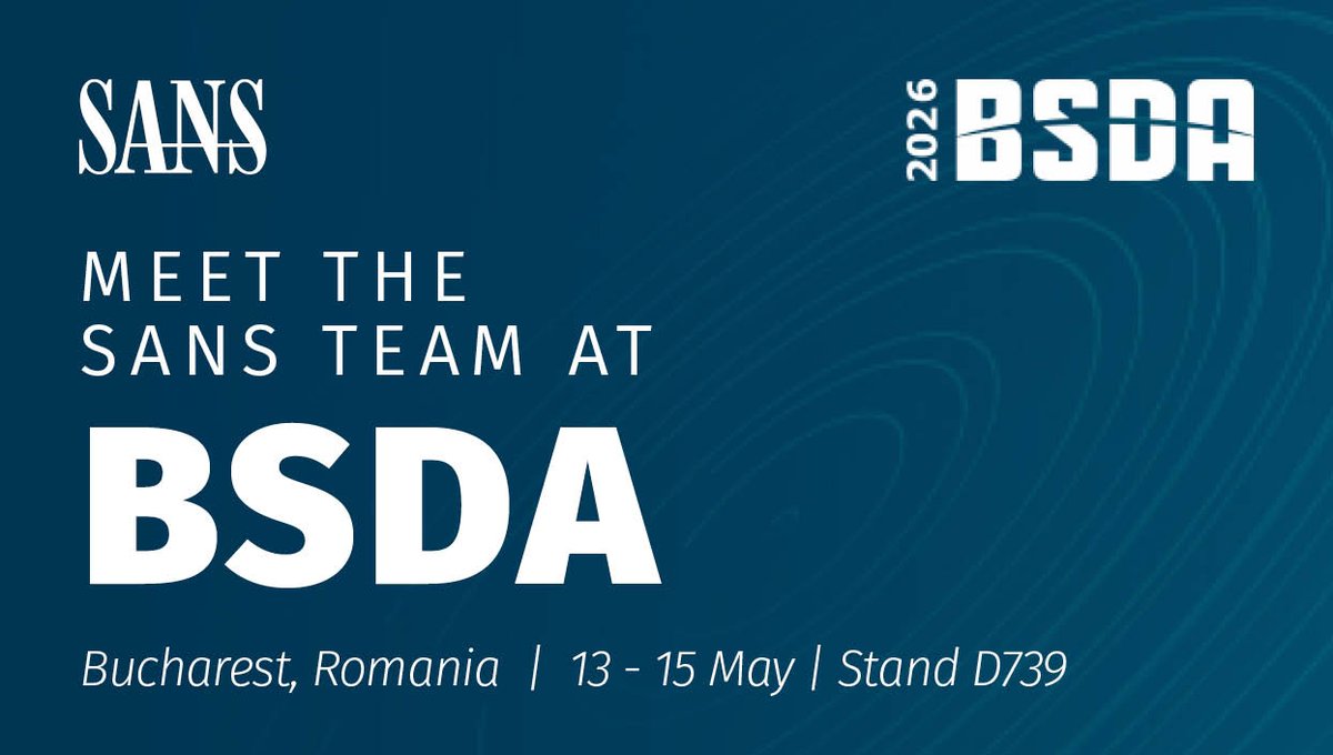 SANS Institute, EMEA tweet media