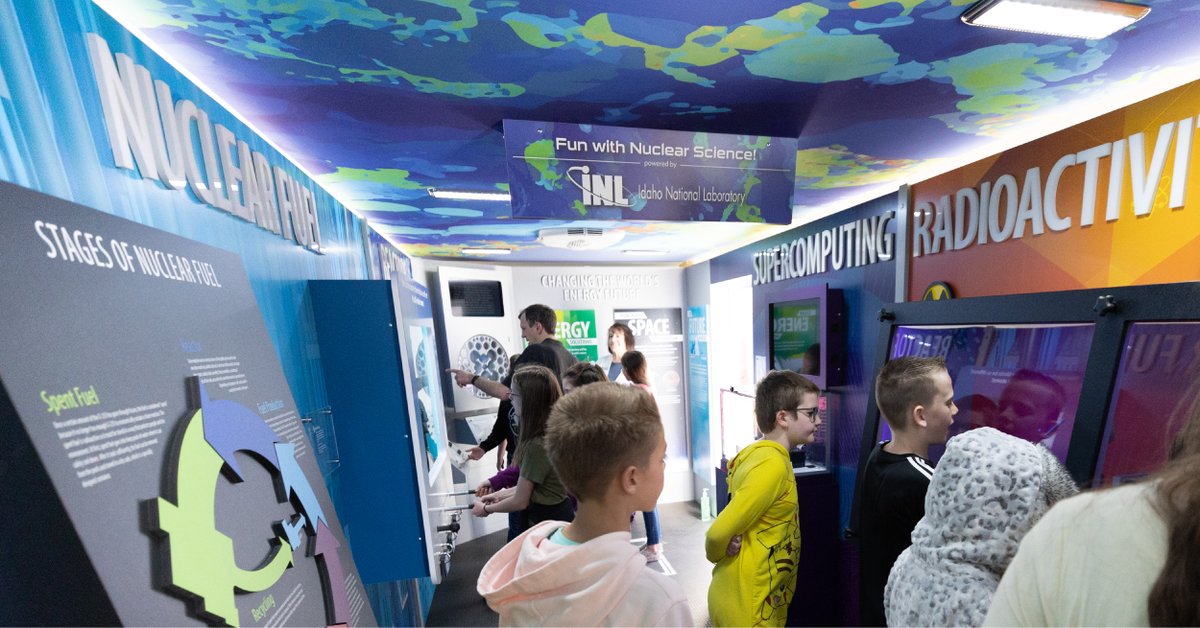 INL's tweet image. .@INL’s Nuclear Science Trailer is heading to #Wyoming!
Join us April 13–14 in Laramie, Rock Springs &amp;amp; Kemmerer for hands-on #STEM experiences exploring #NuclearEnergy and real-world #technology.

Learn more: brnw.ch/21x1u9D