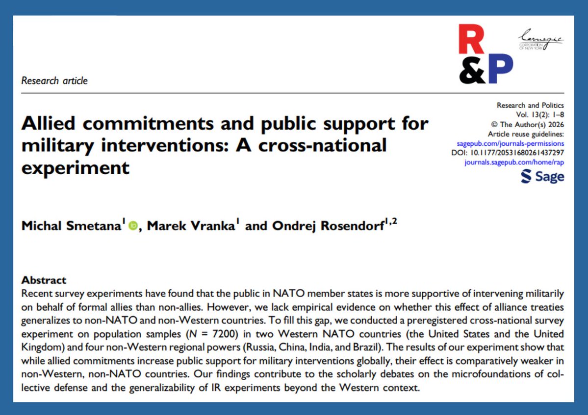 Peace Research Center Prague (PRCP) tweet media