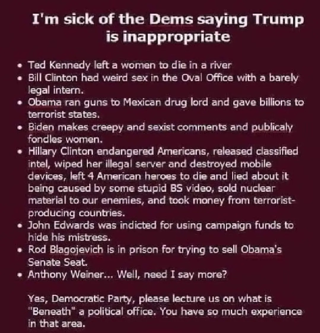 lwhsr's tweet photo. TDS afflicted Democrats need to look in a mirror. https://t.co/wB0XDKIZ68