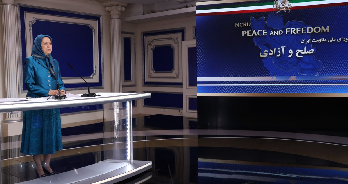 مریم رجوی tweet media