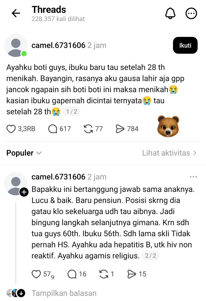 Bearcuan Biar Glow Up 🐻 tweet media