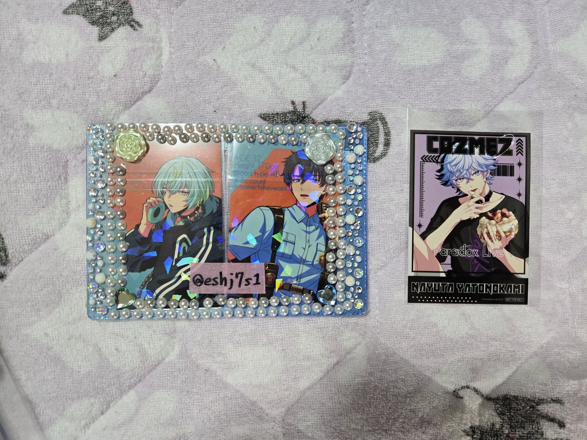 【交換】Paradox Live パラライ FavoteriA ファボテリア ミニブロマイド 特典 

譲⇒那由汰

求⇒賢太

郵送or大阪手渡し可能。
検索からもお声かけ下さい。