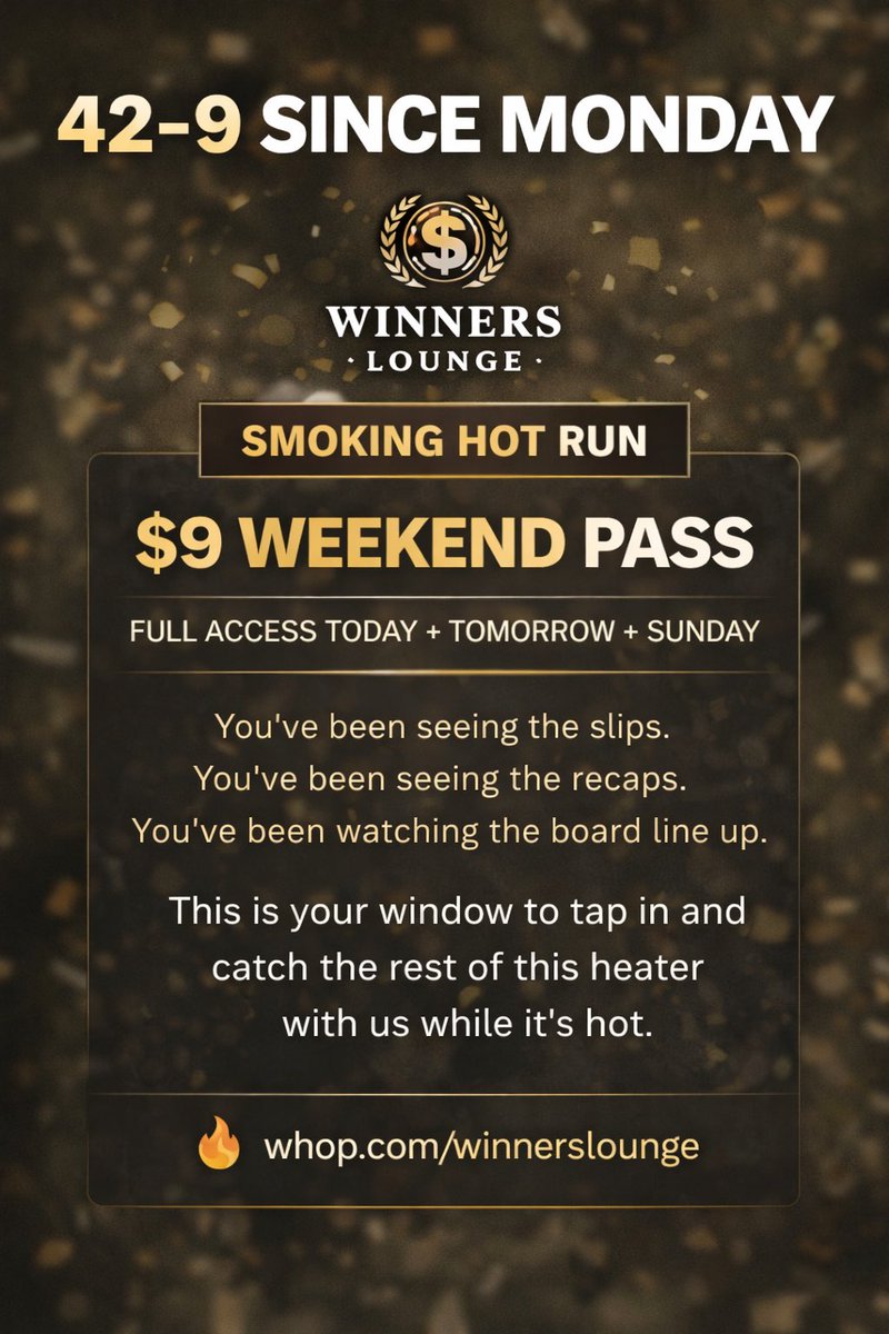 Winner$ Lounge 🏆 tweet media