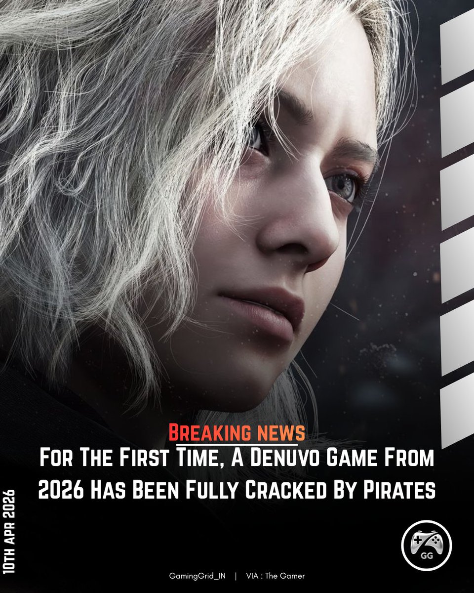 GamingGrid_IN's tweet photo. #ResidentEvilRequiem has been fully cracked just 41 days after launch, with voices38 removing its Denuvo DRM. Previously playable via the Hypervisor method, this marks a complete true crack without workarounds, making it a notable moment in the piracy scene.
Follow @GamingGrid_IN https://t.co/UkRd95FRKu