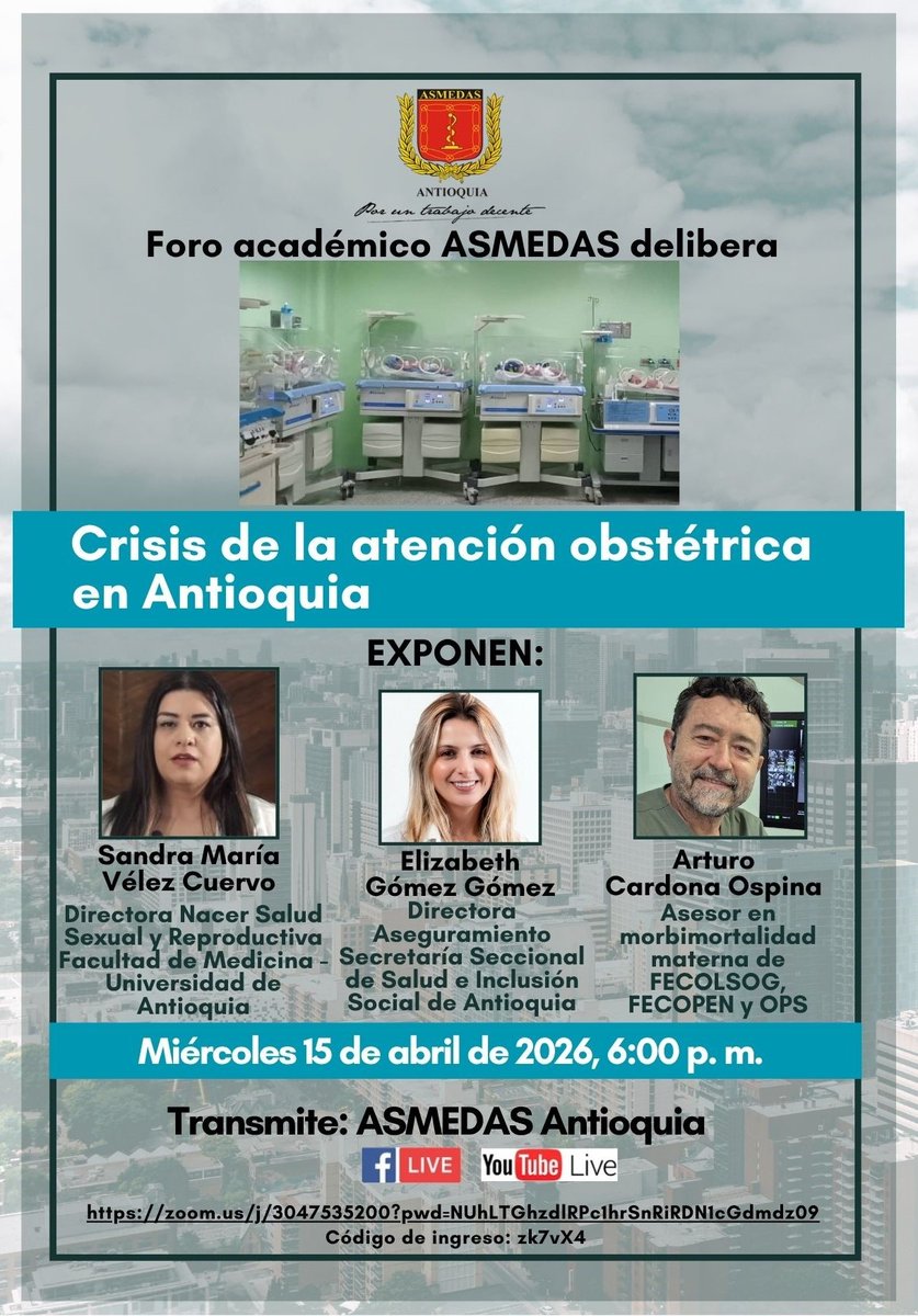 ASMEDAS Antioquia tweet media