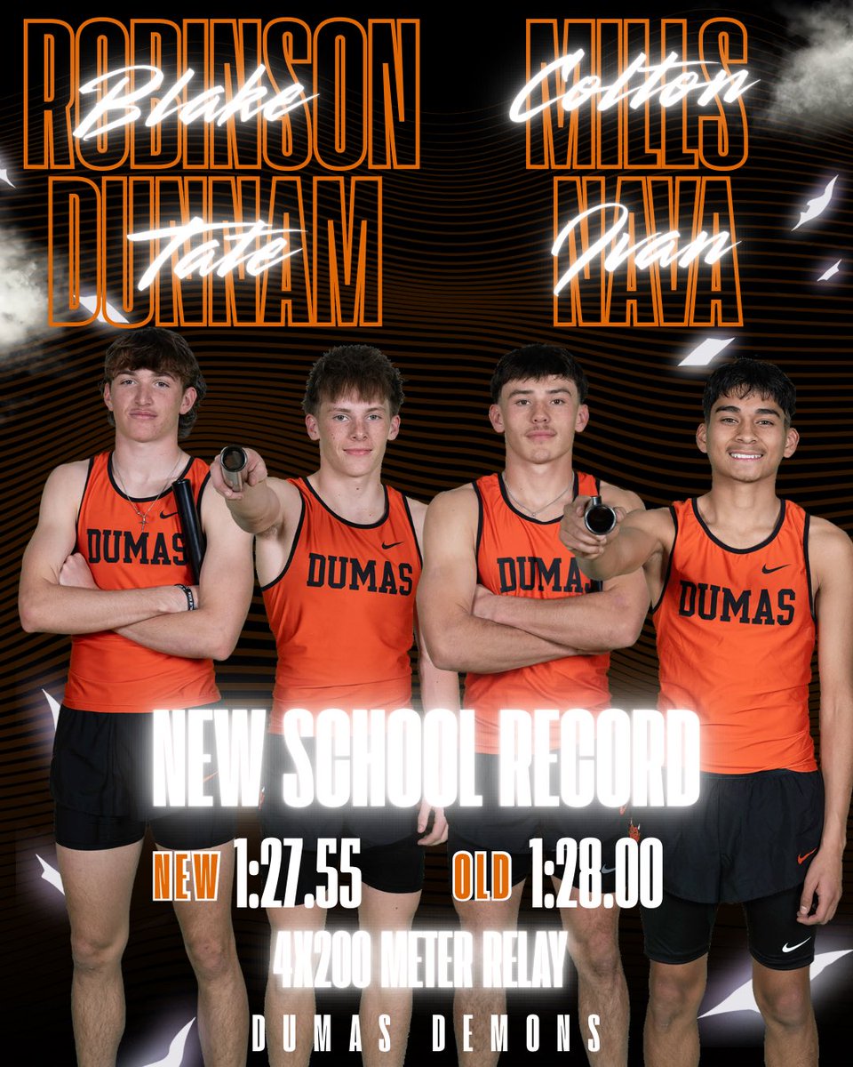 Dumas Track & Field tweet media