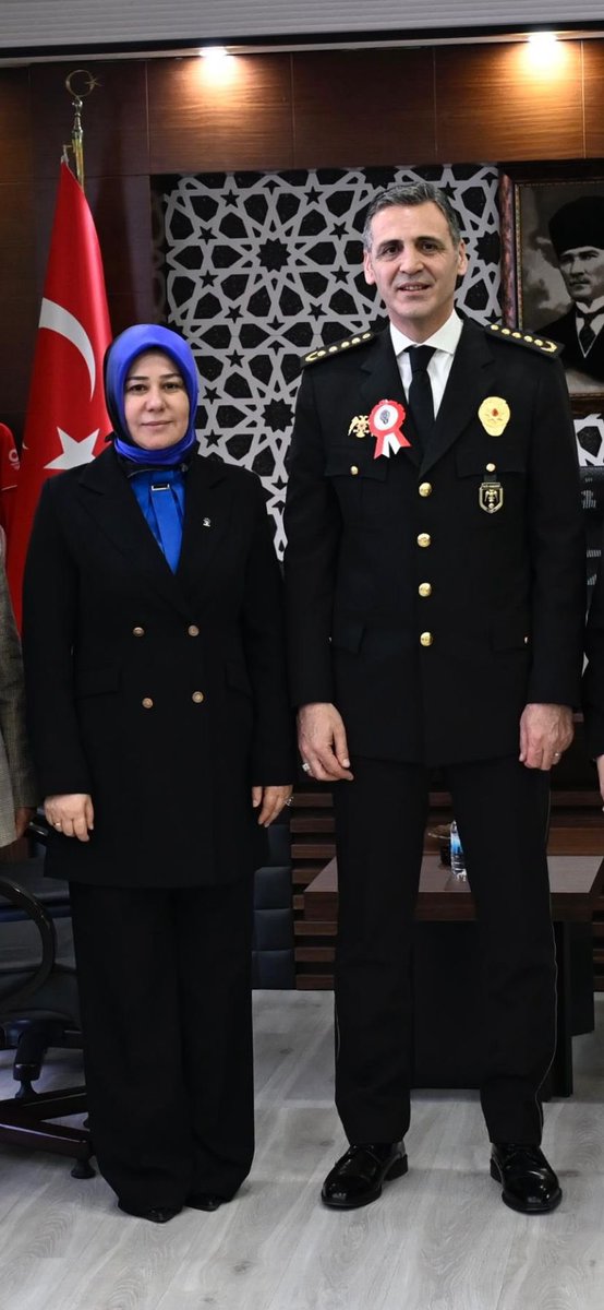 akkadinKayseri's tweet photo. 10 Nisan Polis Haftası münasebetiyle Kayseri İl Emniyet Müdürümüz Sn. Atanur AYDIN'ı ziyaret ettik. 
Bu vesile ile 181 yıldır milletimizin huzuru için büyük bir özveriyle görev yapan Başta İl Emniyet Müdürümüz olmak üzere Türk Polis Teşkilatımızın kuruluş yıl dönümünü kutluyorum. https://t.co/vmBm1J0XUy
