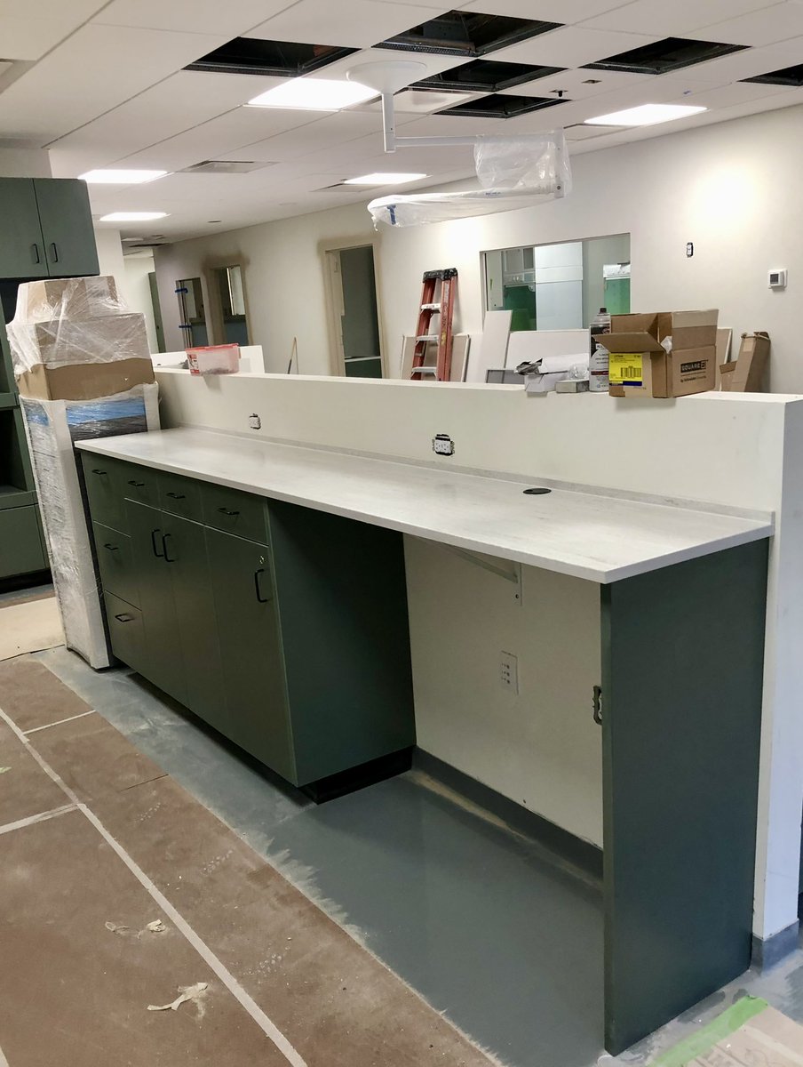 lionworksdesign's tweet image. @lionworksdesigns has arrived in Virginia! We will be taking you through our #millwork journey to showcase our work step by step at this veterinary facility. #behindthescenes #lionworksdesigns #lionworks #millworkdesign
