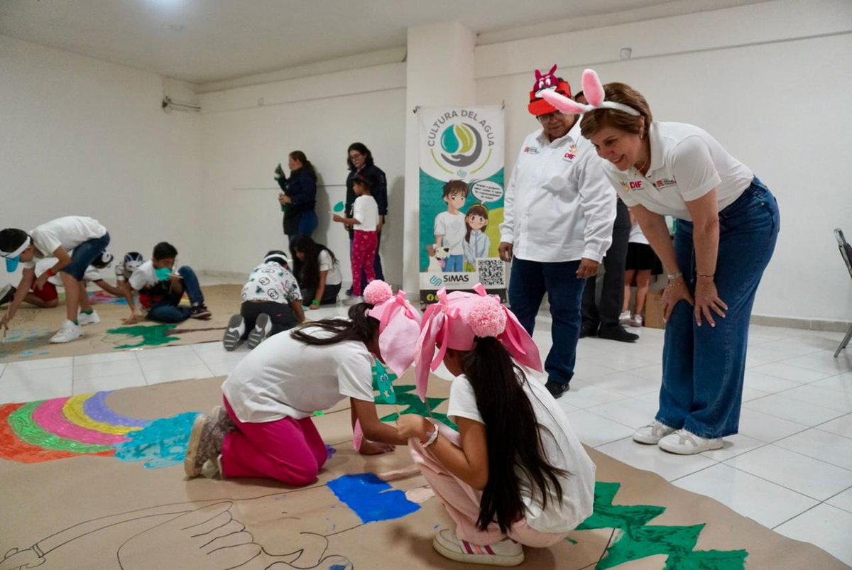 DIFTorreon_'s tweet photo. Vivimos una gran celebración de cierre de Cursos de Pascua de Centros Comunitarios DIF Torreón! 
Más de 120 niños de 8 Centros Comunitarios DIF disfrutaron días llenos de juegos, activación física, manualidades y chocolatería. https://t.co/pH1Ew5Eh74