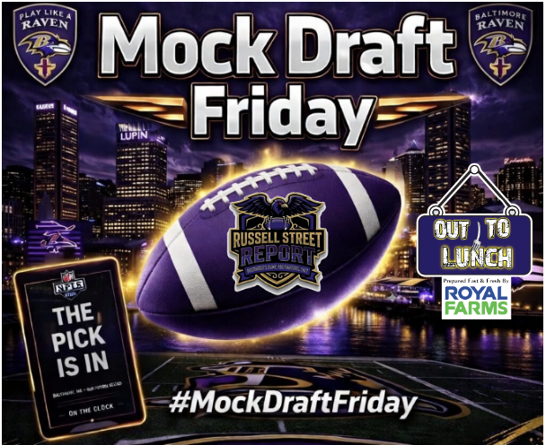 RussellStReport's tweet photo. Out to Lunch w/@Royal_Farms
Arm length concerns? @pinder_jared overlooks them in this edition of #MockDraftFriday https://t.co/AFQKQMKHAm