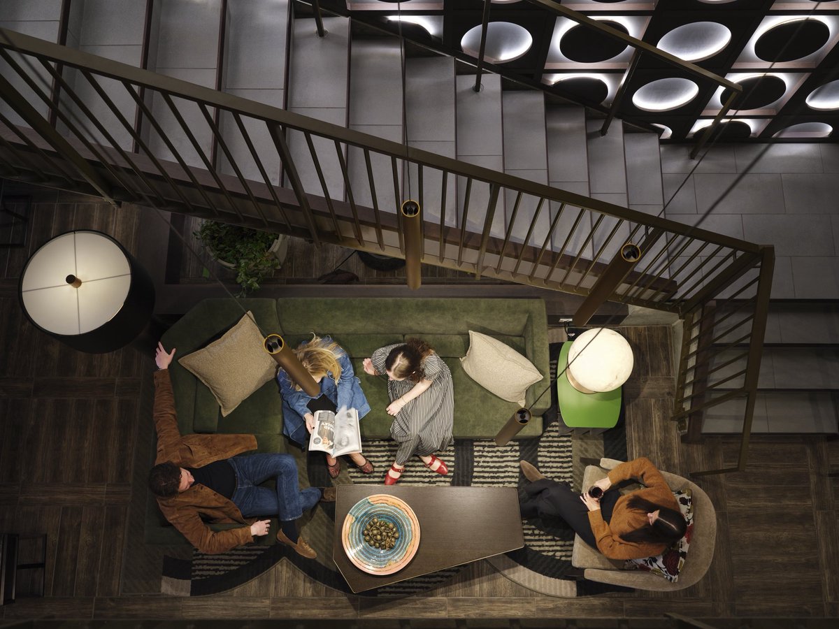 ESa_Architects's tweet photo. The newly opened Motto by Hilton Nashville Downtown is redefining the guest experience with a fresh take on hospitality: the micro-hotel. Read the full article featuring principal Lee Davis: https://t.co/f9PoJhMBd3 https://t.co/ODukos8mOM