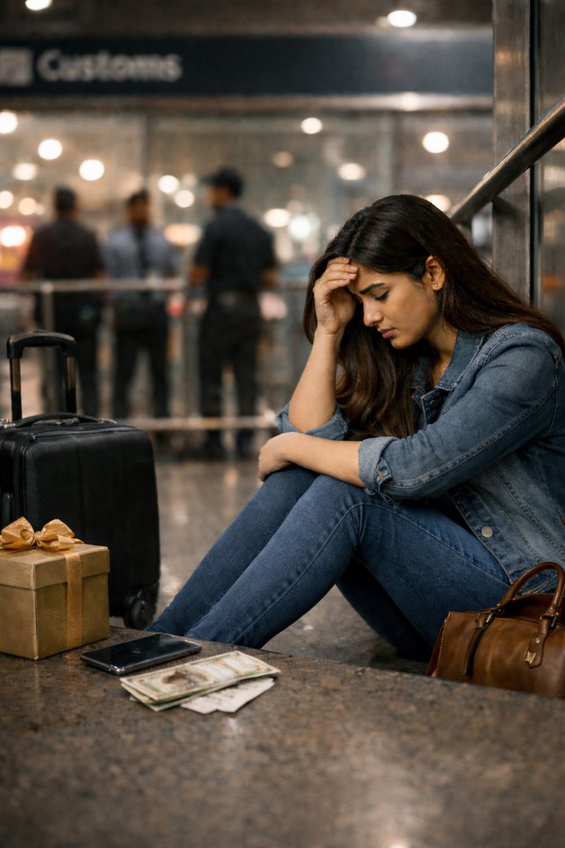 poojaofficial5's tweet photo. 🚨 आओगी न जान…?— बस यही एक लाइन, और 60,000 रुपये गायब! 💔

सोशल मीडिया पर लड़की की शुरू हुई एक "क्यूट सी दोस्ती"…

धीरे धीरे बनी आदत… फिर प्यार… फिर भरोसा…

वो कहता था : 
"विदेश से आऊंगा, तुम्हारे लिए गोल्ड लाऊंगा, iPhone लाऊंगा…"

और एक दिन कॉल आया 
“एयरपोर्ट पर फंसा हूँ… बस ₹60 000 भेज दो…
कस्टम में देने है.... बाहर आते ही लौटा दूंगा…"

उसने बिना सोचे पैसे भेज दिए…
दिल से भरोसा किया…

लेकिन एयरपोर्ट पर ना कोई आया…
ना फोन लगा…
बस एक सच्चाई सामने आई 
वो प्यार नहीं, एक प्लान था… एक ठगी थी।

आज भी हजारों लोग ऑनलाइन लव के नाम पर ऐसे जाल में फंस रहे हैं…

याद रखिए
जो इंसान कभी मिला ही नहीं…
उसके लिए पैसे भेजना....
खुद को रिस्क में डालना।

क्या आपके साथ भी इस तरह का कोई स्कैम हुआ है??
कमेंट में जरूर बताएगा 👇

नोट : ये सत्य घटना है इमेज AI से बनाई गई है।