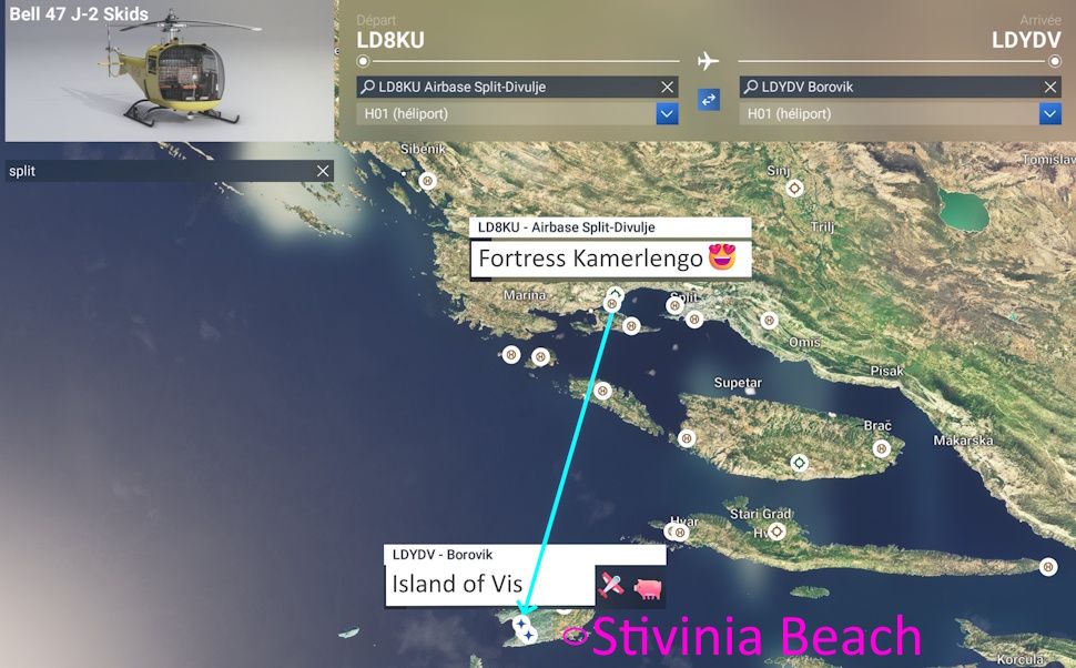 AvionChibi's tweet image. 紅の豚ポルコの隠れ家モデルでございます❣️🛩世界№133アドリア海 🇭🇷🛩🐖Stivinia Beach🏝
宮崎駿さまが訪れたそうな👇😍
croatietourisme.com/miyazaki-croat…
🐬😍#ベルーガXL #BelugaXL #MSFS2024 #msfs比較測量部