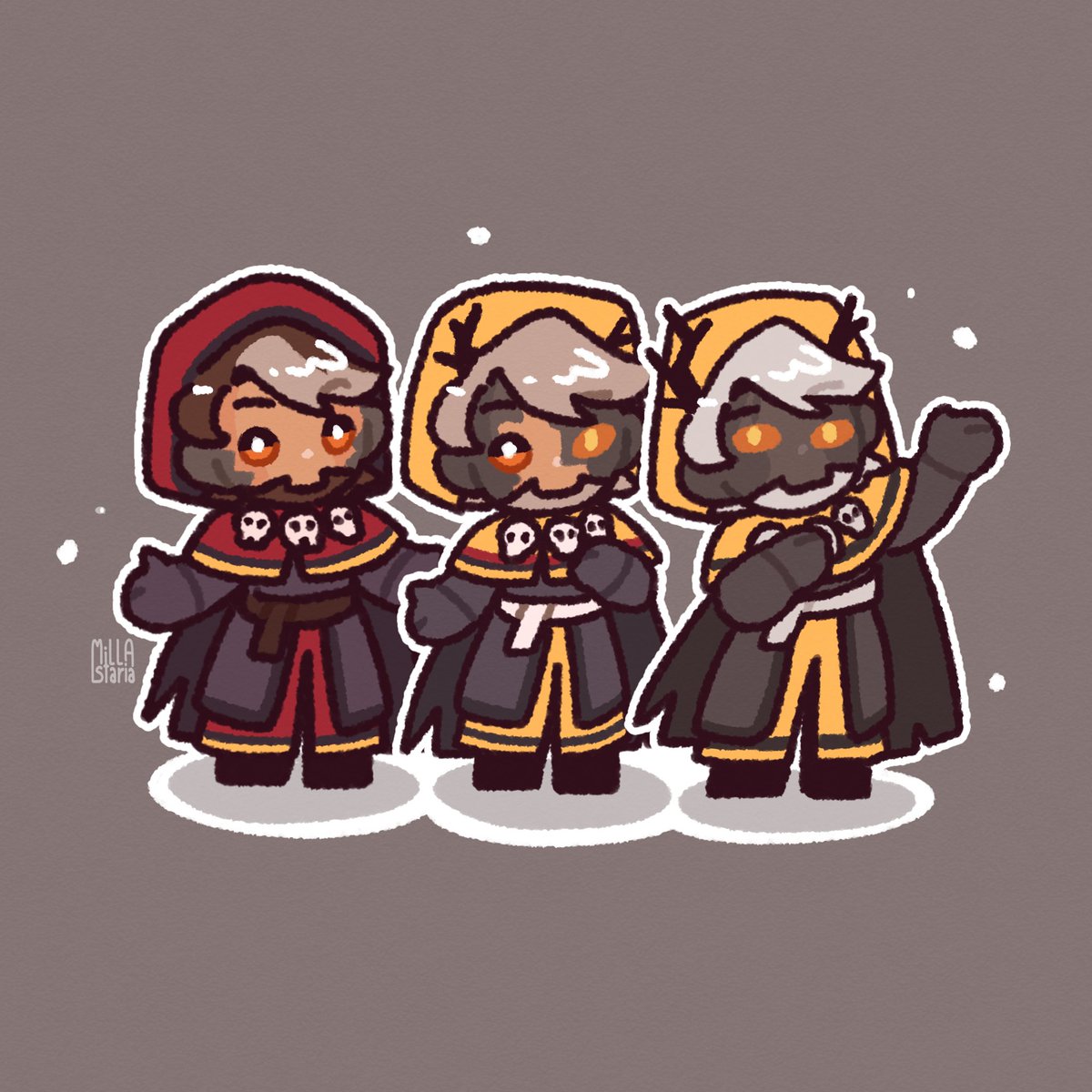 MillaStaria's tweet image. today's mini fella is bannerfall sausage creaking stages 

#BannerfallSMP #mythicalsausagefanart #minifellas #art