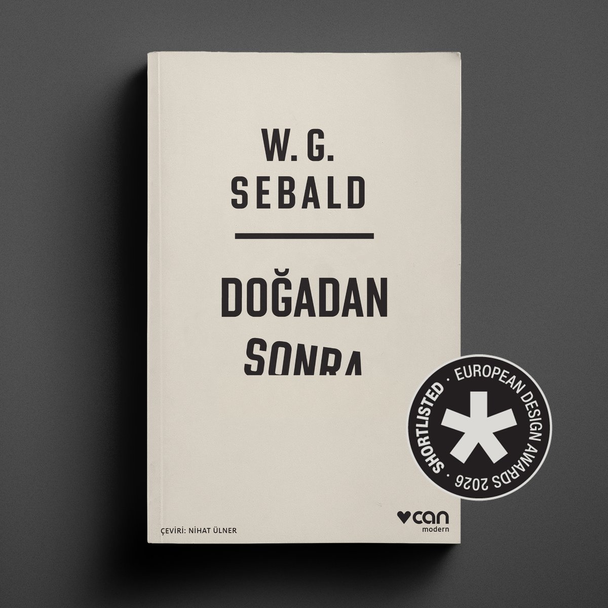 utkulomlu's tweet image. Honored to share that my cover designs for the W.G. Sebald series have been shortlisted for the European Design Awards.

W.G. Sebald serisi için tasarladığım kapakların European Design Awards kısa listesine kaldığını paylaşmaktan mutluluk duyuyorum.

#coverdesign
@canyayinlari