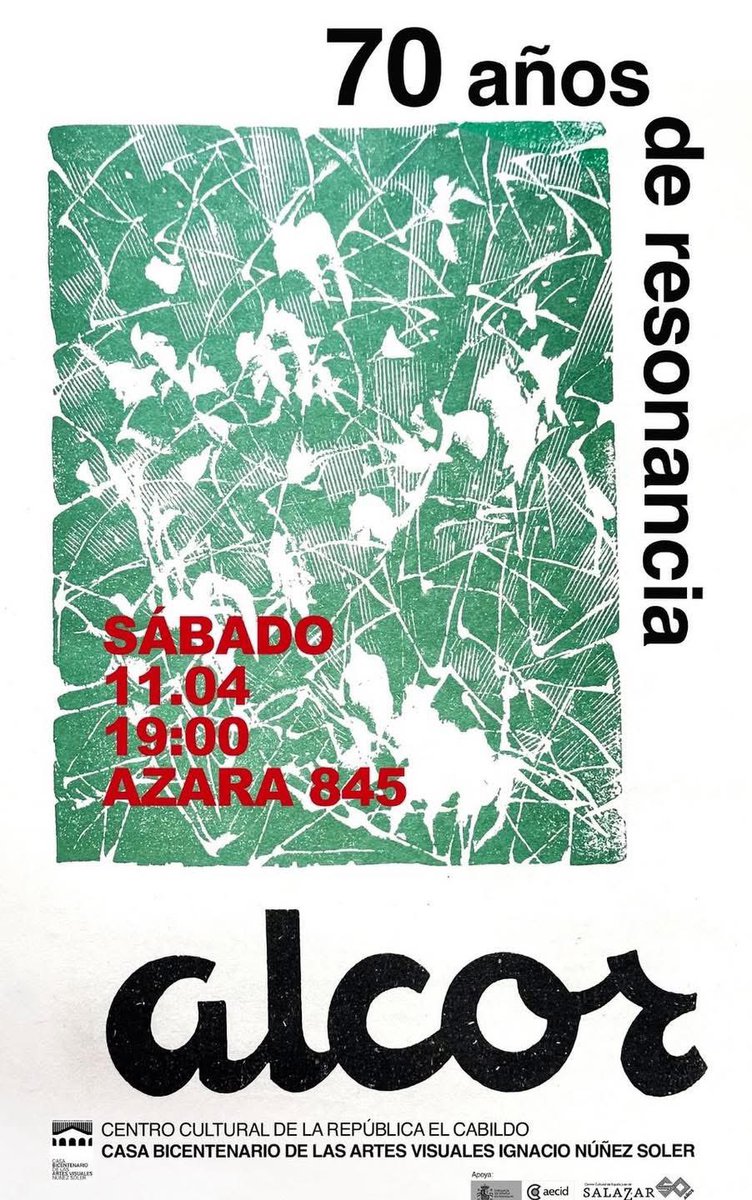 CCRCabildo's tweet image. La exposición será inaugurada el sábado 11 de abril, a las 19:00 horas, en la Casa Bicentenario de las Artes Visuales Ignacio Núñez Soler.

Un valioso aporte que fortalece el acceso público a materiales históricos del pensamiento crítico y la vanguardia cultural en Paraguay.
