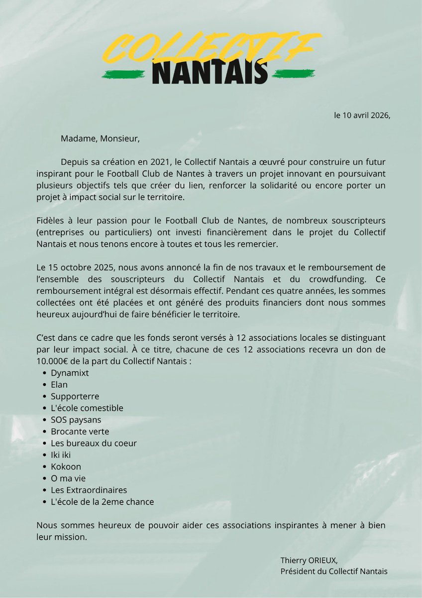 Le Collectif Nantais - Compte Officiel tweet media