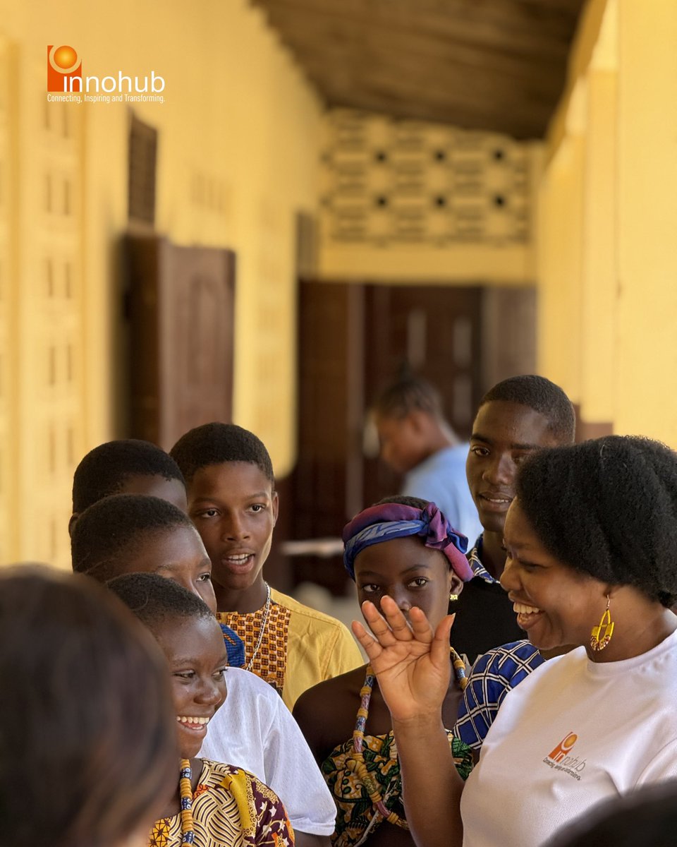 InnohubConnect's tweet photo. At Innohub, impact has always meant more than the work we do. It is about the communities we are part of and the spaces we help shape. 

As part of our hashtag#InnohubAt10 celebration, we undertook a school painting project at La Bawaleshie ‘1’

https://t.co/zMZaZzqVmt https://t.co/XhStCy4EL9