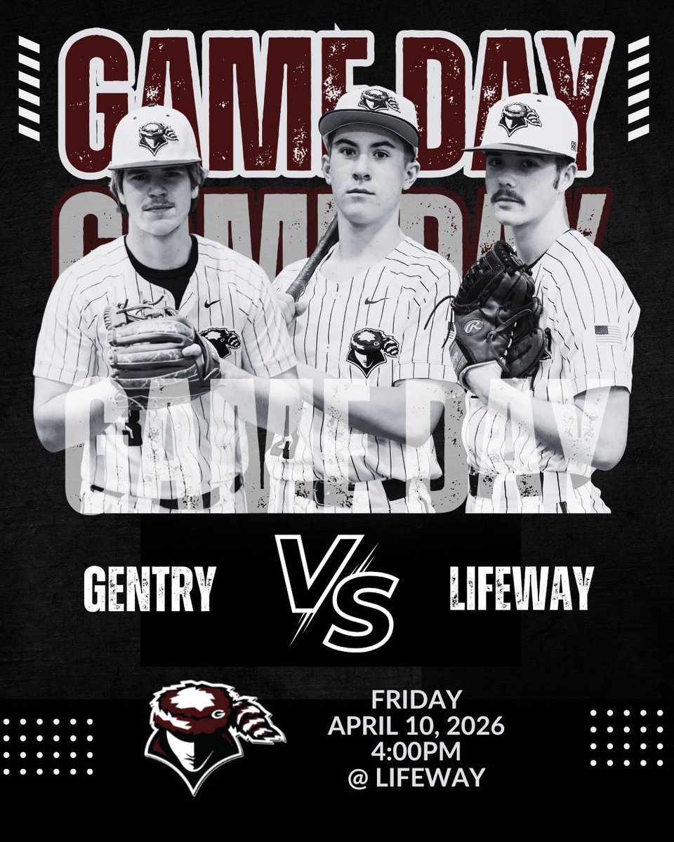 CoachNail's tweet photo. It’s gameday! The Pioneers are set to make the short trip to Centerton to take on Life Way Christian. First pitch for varsity is at 4:00 due to no lights at their field. JV will play afterward until it gets too dark to safely play. 

#ONE https://t.co/LQxKxvO8SB