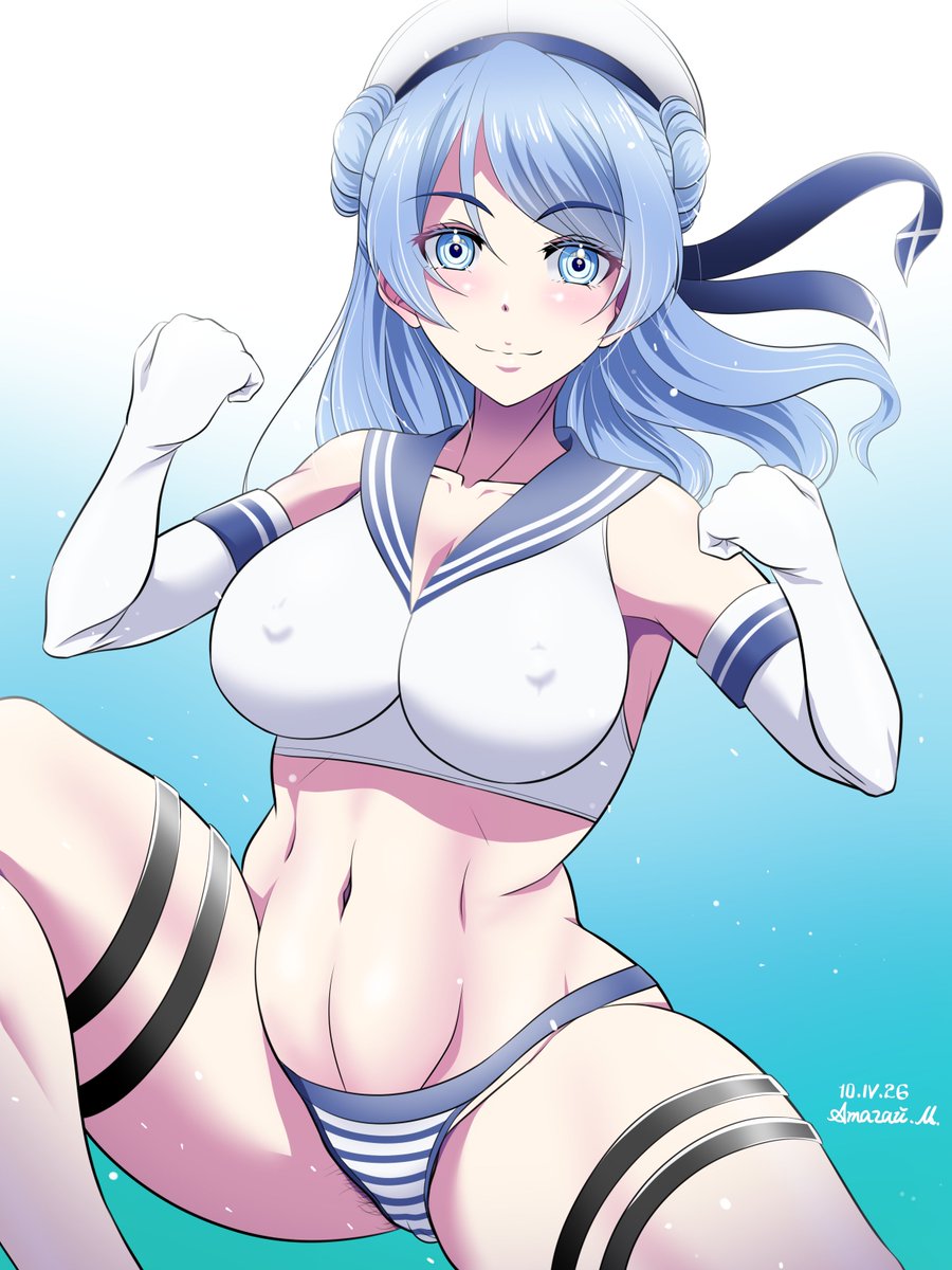 #艦これ版真剣お絵描き60分一本勝負_20260410 
#艦これ版真剣お絵描き60分一本勝負
じゃけぇのぉ(バィーンッ) 