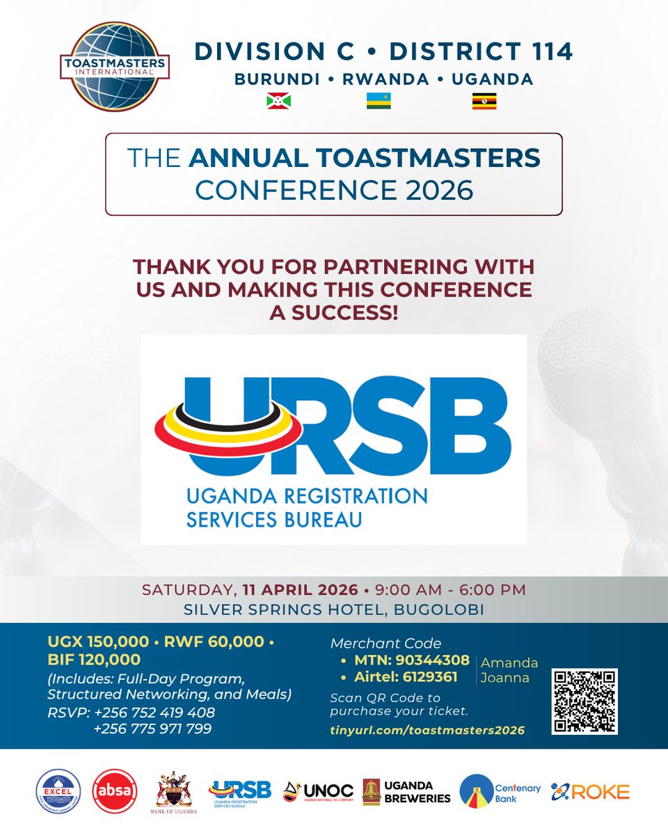 Toastmasters Uganda tweet media