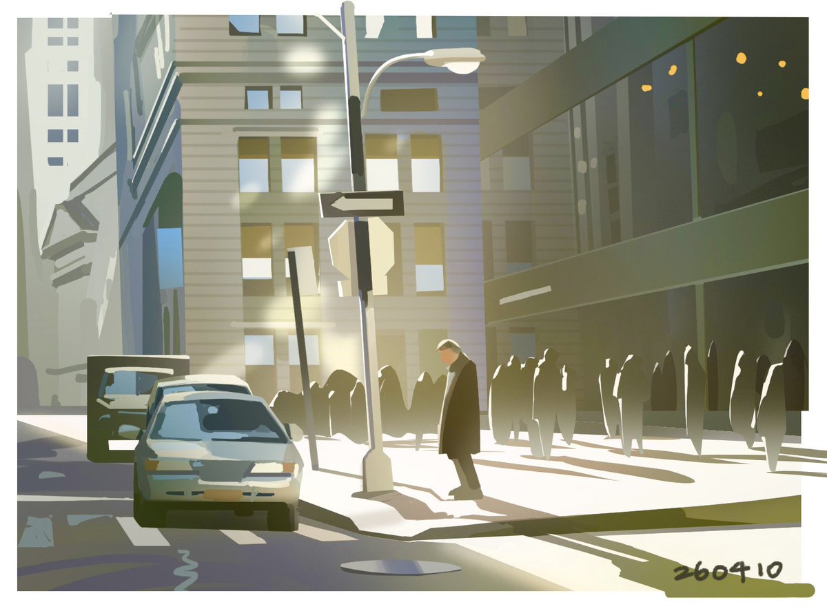 Day 10 🏙️ #PleinAirpril <a href="/warriorpainters/">Warrior Painters 💚</a>