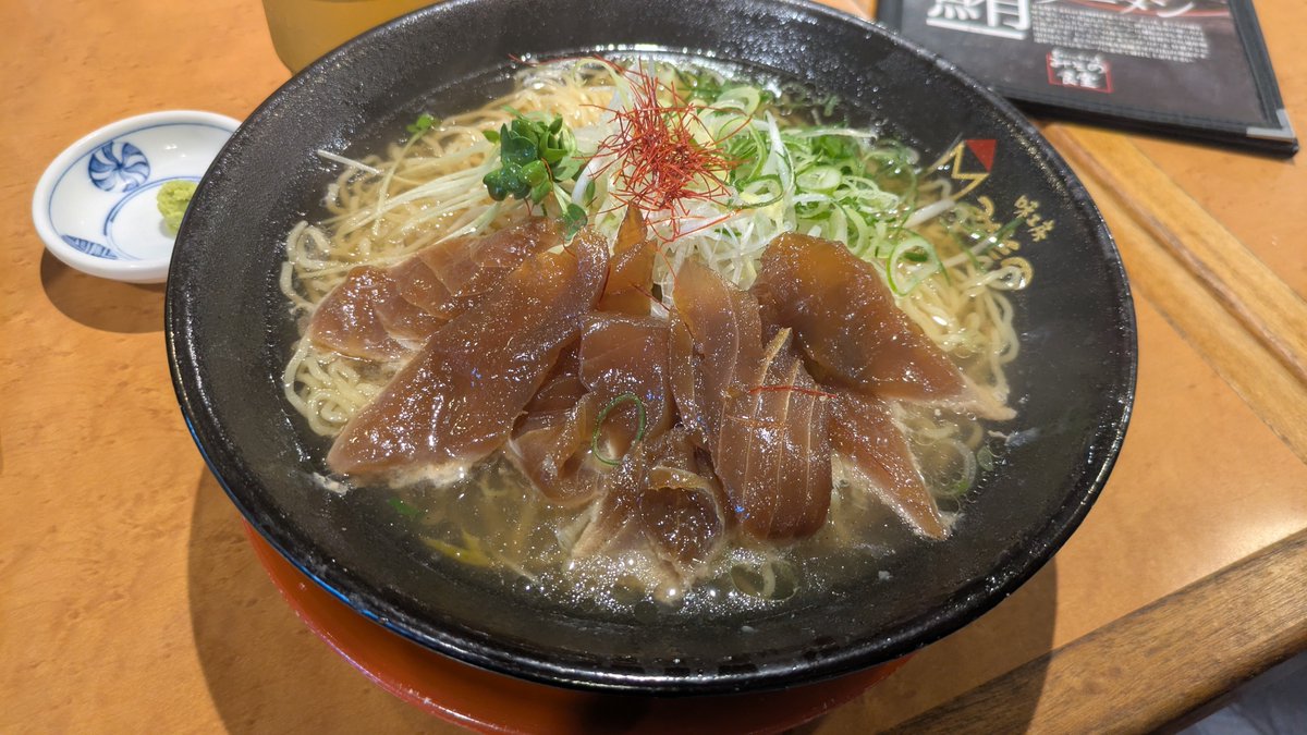 gasago_go's tweet photo. コナンの新作とまぐろラーメンを食べに長距離ドライブに行ってきたぞ https://t.co/EUDfNWRK35