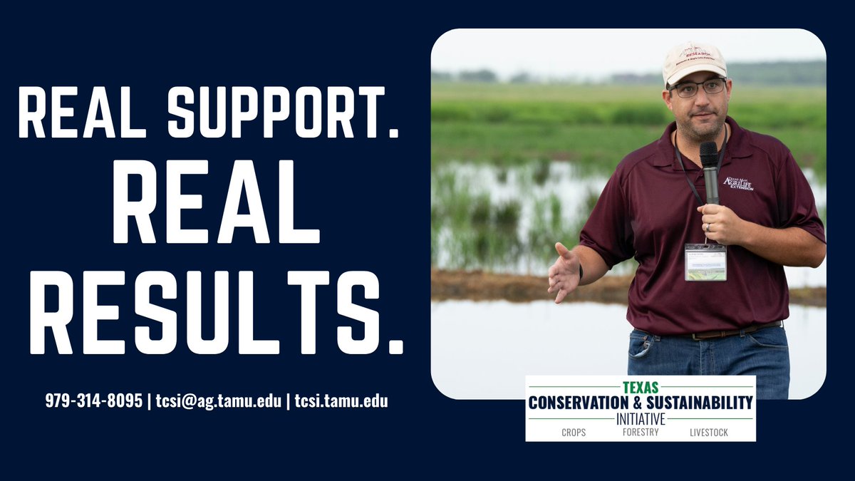 Texas Conservation and Sustainability Initiative tweet media