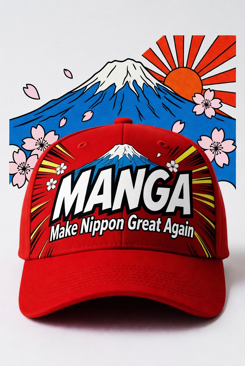 MANGA キャップ。