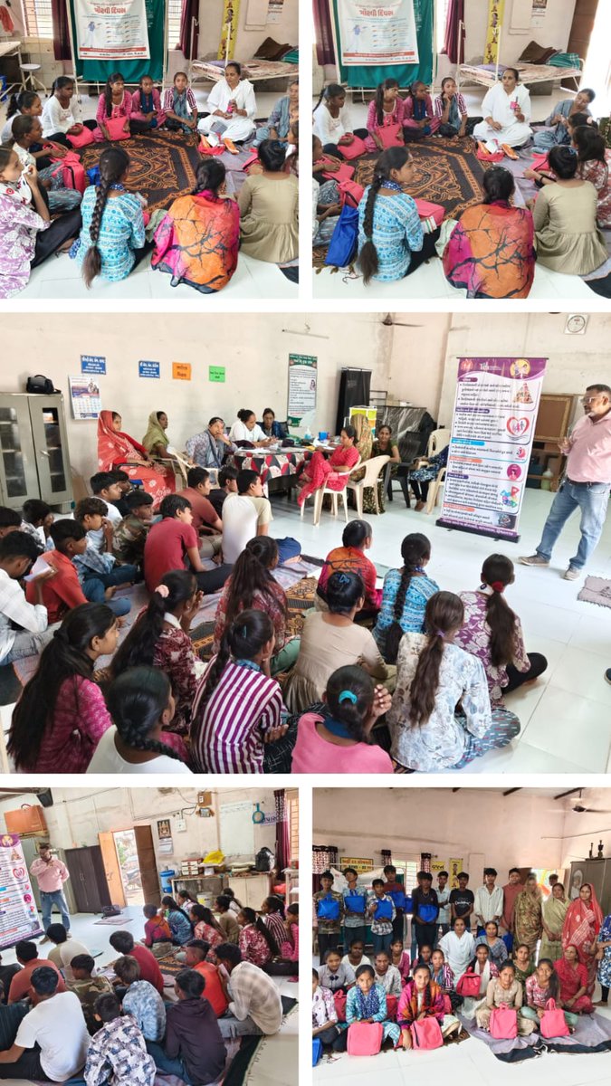 આજ રોજ પ્રાંતિજ તાલુકાના દરેક સેન્ટર માં પિયર એજ્યુકેટરની શિબિર કરવામાં આવી જેમાં HPV વેક્સિન વિશે માર્ગદર્શન આપવામાં આવ્યું. માસિક ધર્મ અને સમતોલ આહાર અને આરોગ્યલક્ષી હેલ્થ એજ્યુકેશન આપવામાં આવ્યુ. તથા હાયજીન કીટ વિતરણ કરવામાં આવ્યું. તાલુકા હેલ્થ ઓફિસ પ્રાંતિજ