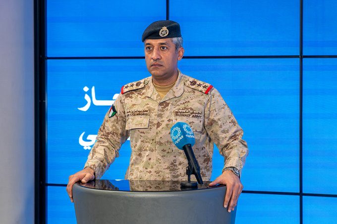 الجيش الكويتي: تعاملنا خلال 24 ساعة مع 7 طائرات مسيّرة داخل المجال الجوي