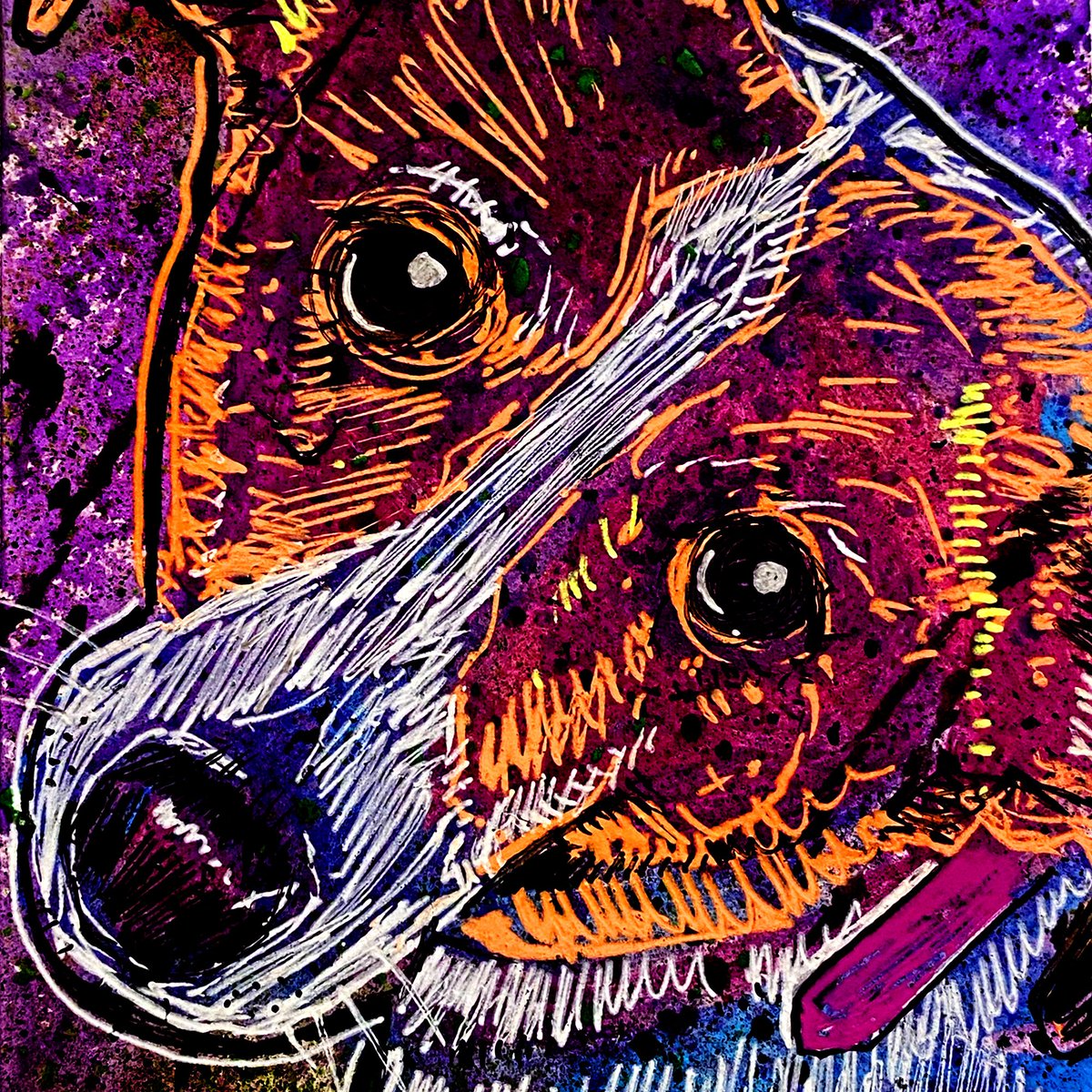 ArtistByron's tweet photo. It's #FidoFriday and I present to you 
Doggo Stare
.
10 editions freshly minted on @xrpcafe 
make an offer before I list to ensure you get one https://t.co/MwpLVodzI4