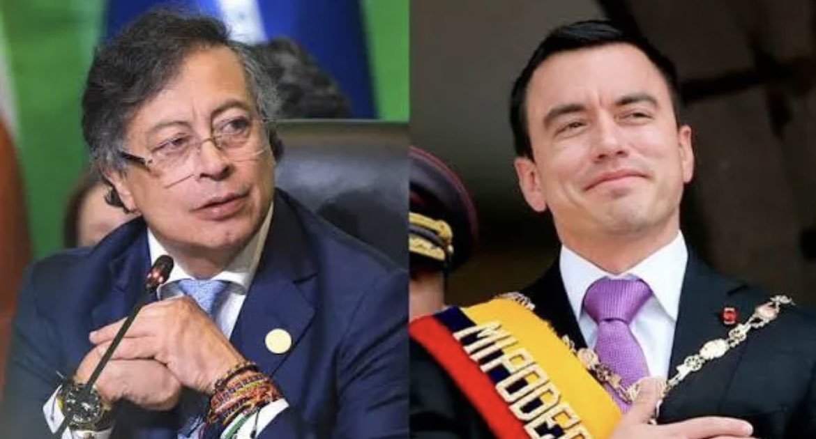 LPUYANA's tweet photo. Nunca habíamos tenido crisis con Ecuador, ni siquiera cuando Uribe se les metió al rancho y voló a Reyes.
@petrogustavo es como una rata, lo que no se come, lo daña… https://t.co/z8aZn3Dedb