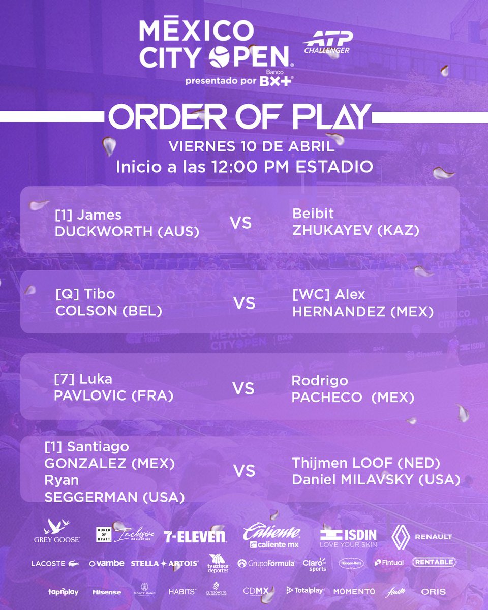 México City Open tweet media