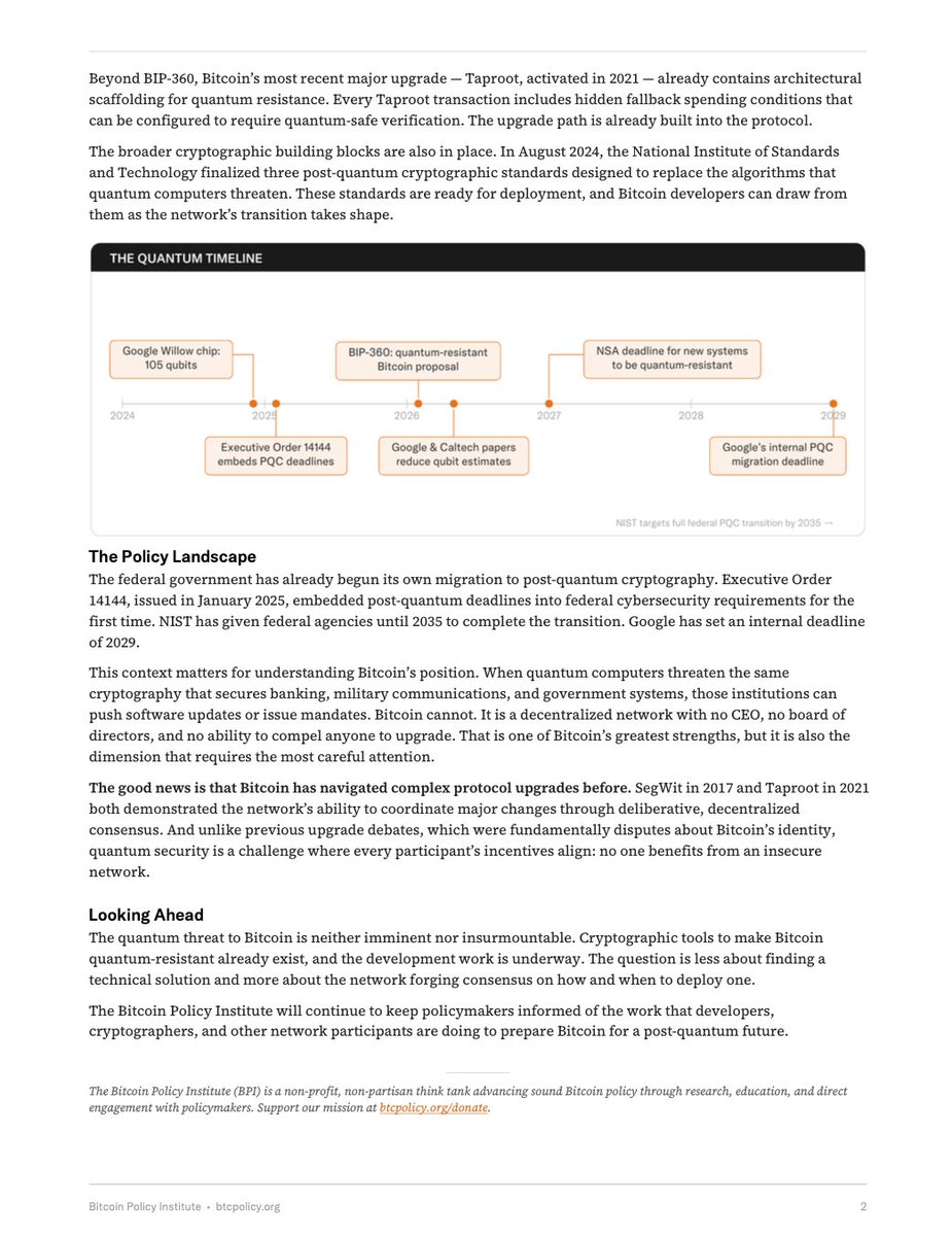 Bitcoin Policy Institute tweet media